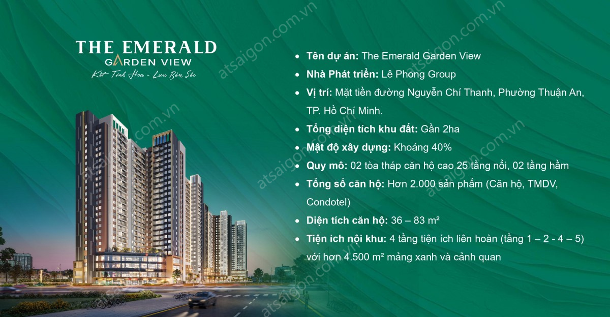 Bao Quát Dự án The Emerald Garden View