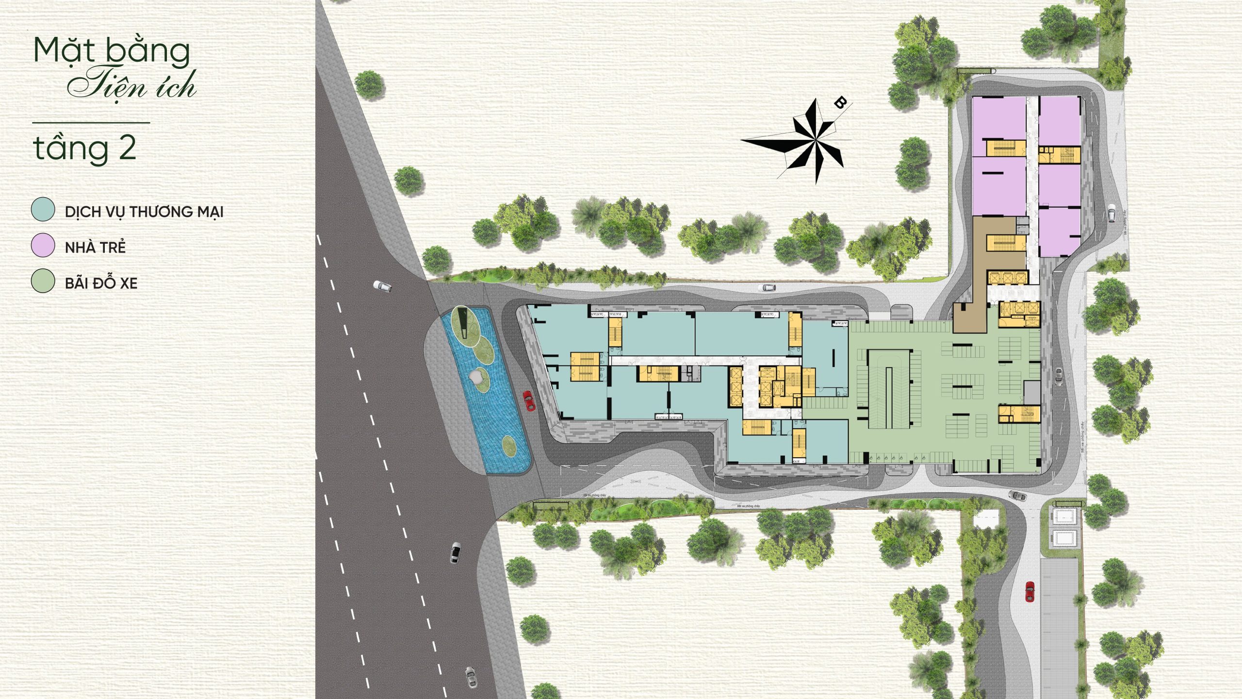 Mặt Bằng Tiện ích Của Căn Hộ A&t Saigon Riverside (2)