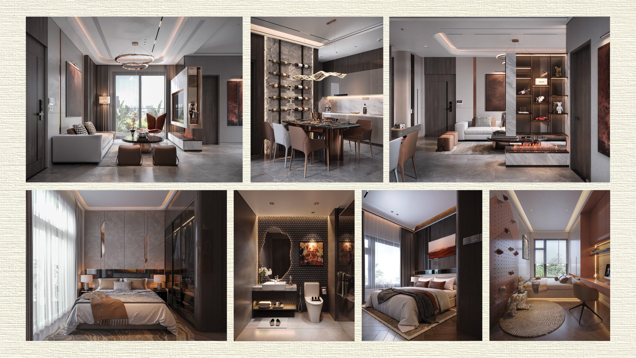 Nội Thất Căn 03pn ở A&t Saigon Riverside